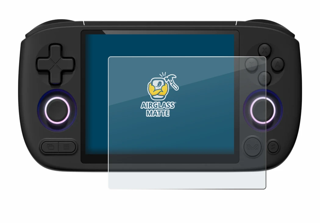 Immagine del dispositivo Ayaneo Pocket Air Mini con un'ampia varietà di protezioni per lo schermo.