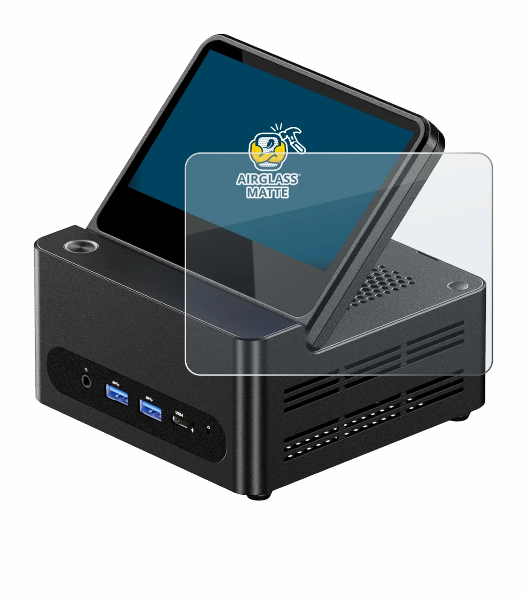 Immagine del dispositivo AOOSTAR ‎G-FLIP H255 con un'ampia varietà di protezioni per lo schermo.