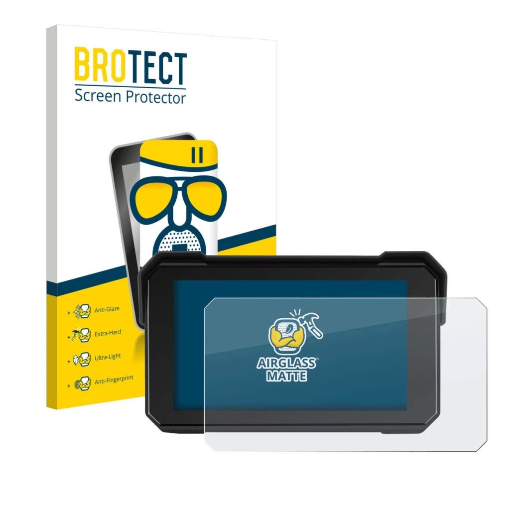 Parte frontale di una confezione del prodotto con il logo del marchio BROTECT. Accanto è raffigurato il dispositivo GOHHDL A40