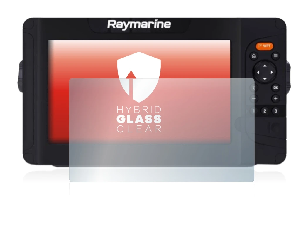 Immagine del dispositivo Raymarine Element 7 HV con un'ampia varietà di protezioni per lo schermo.