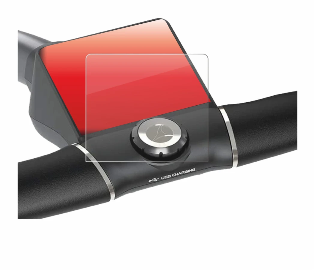 Immagine del dispositivo Motocaddy M5 GPS Electric Trolley con un'ampia varietà di protezioni per lo schermo.