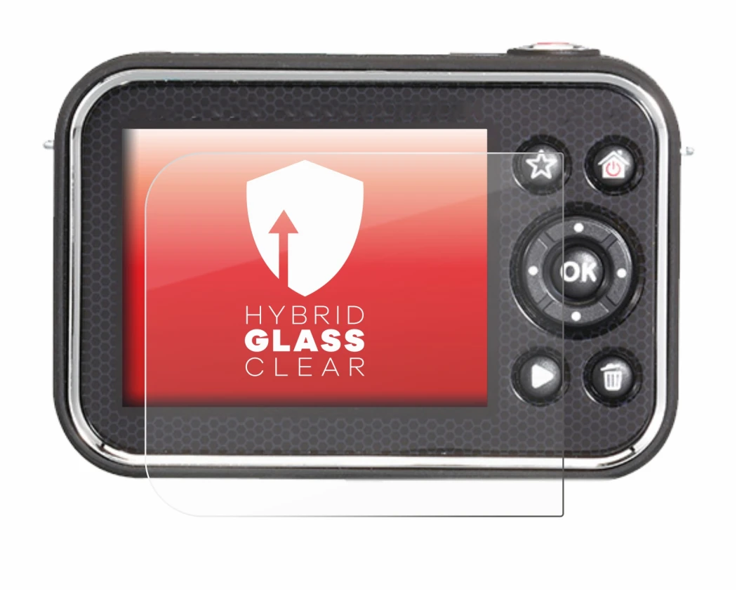 Immagine del dispositivo Vtech Kidizoom Video Studio HD con un'ampia varietà di protezioni per lo schermo.