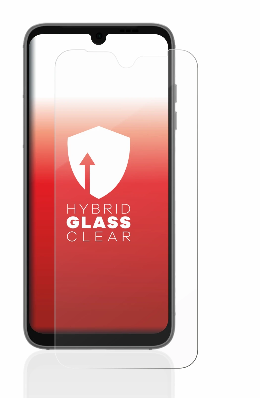 Immagine del dispositivo Fairphone 4 con un'ampia varietà di protezioni per lo schermo.