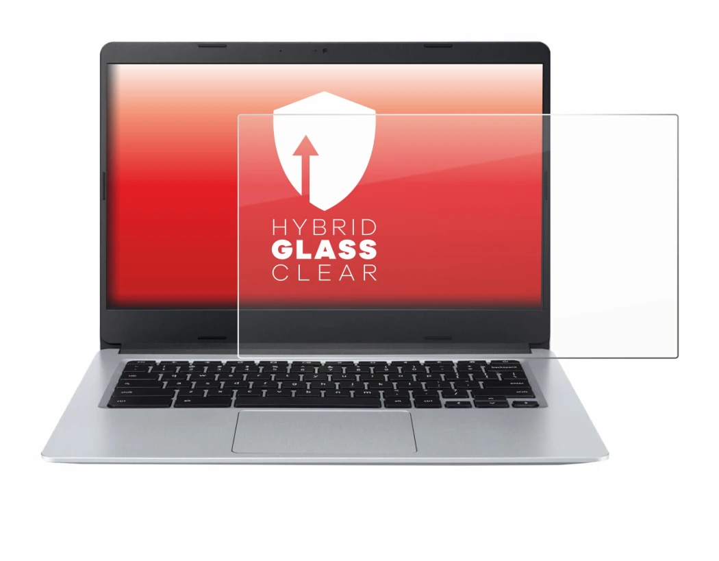 Immagine del dispositivo Acer Chromebook Spin 314 CB314-2HT con un'ampia varietà di protezioni per lo schermo.