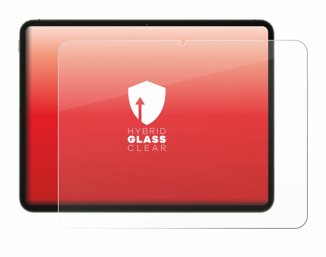 Immagine del dispositivo OnePlus Pad Go con un'ampia varietà di protezioni per lo schermo.