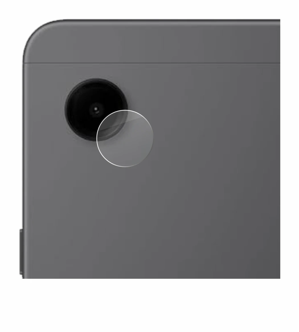 Immagine del dispositivo Samsung Galaxy Tab A9 WiFi (SOLO Fotocamera) con un'ampia varietà di protezioni per lo schermo.