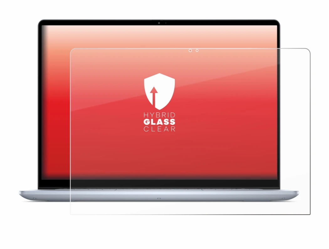 Immagine del dispositivo Dell Inspiron 16 7640 2-in-1 con un'ampia varietà di protezioni per lo schermo.