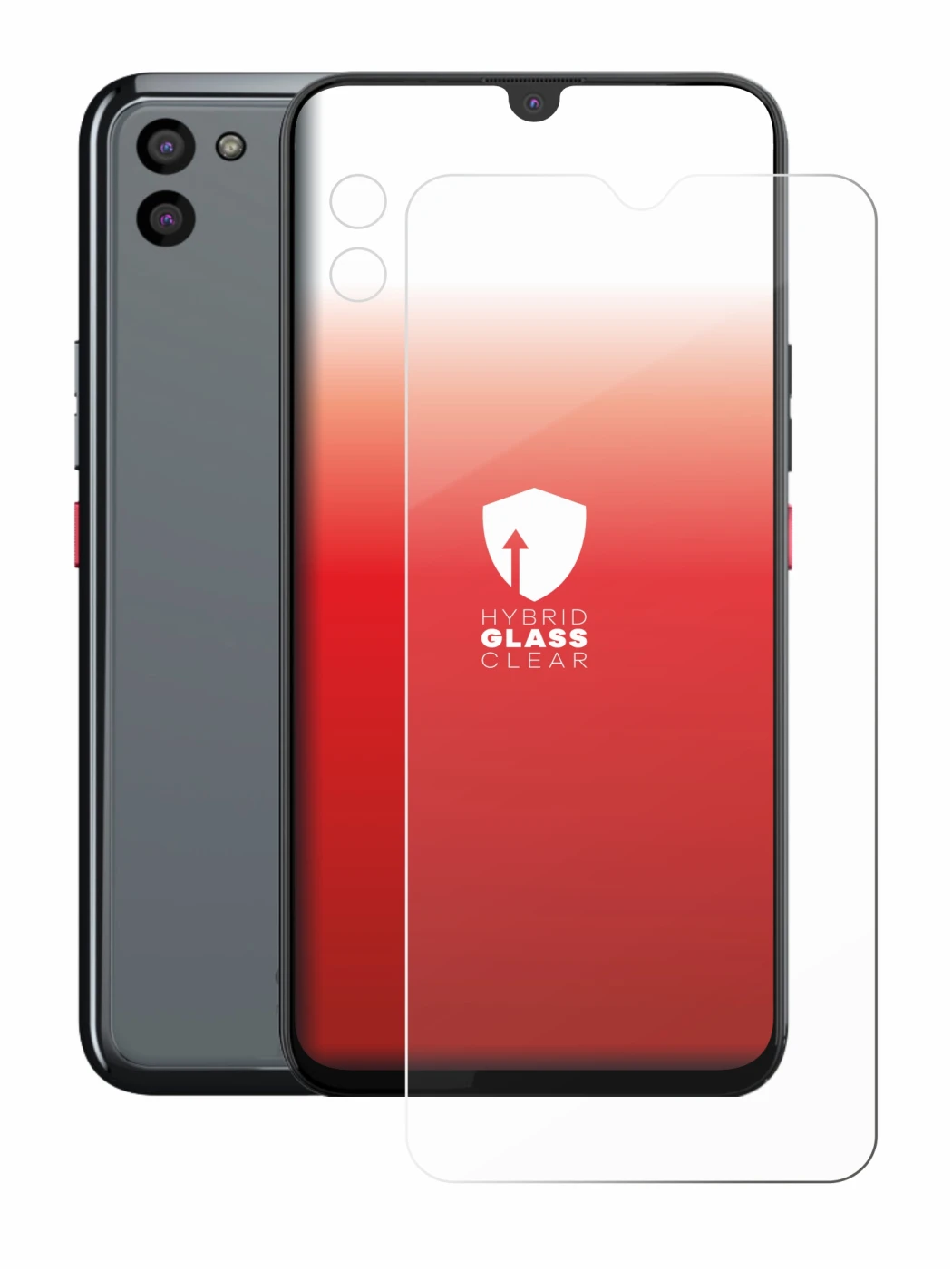 Immagine del dispositivo Gigaset GS5 PRO SE (Fronte+Fotocamera) con un'ampia varietà di protezioni per lo schermo.