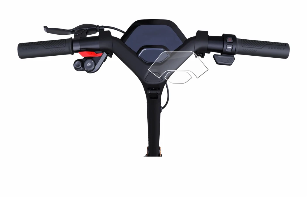 Immagine del dispositivo Segway Ninebot P65D con un'ampia varietà di protezioni per lo schermo.