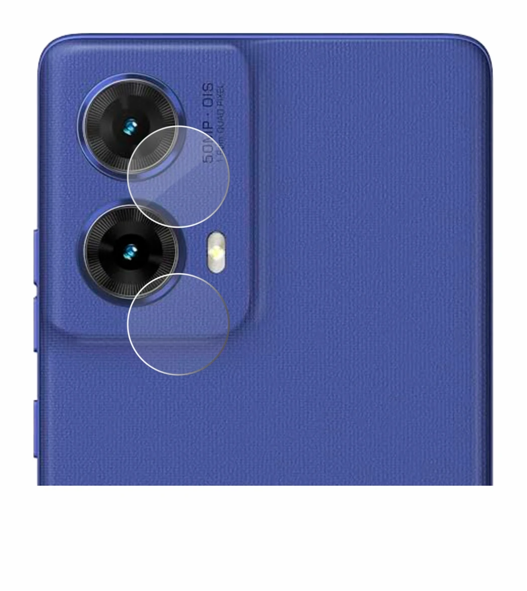Immagine del dispositivo Motorola Moto G85 (SOLO Camera) con un'ampia varietà di protezioni per lo schermo.