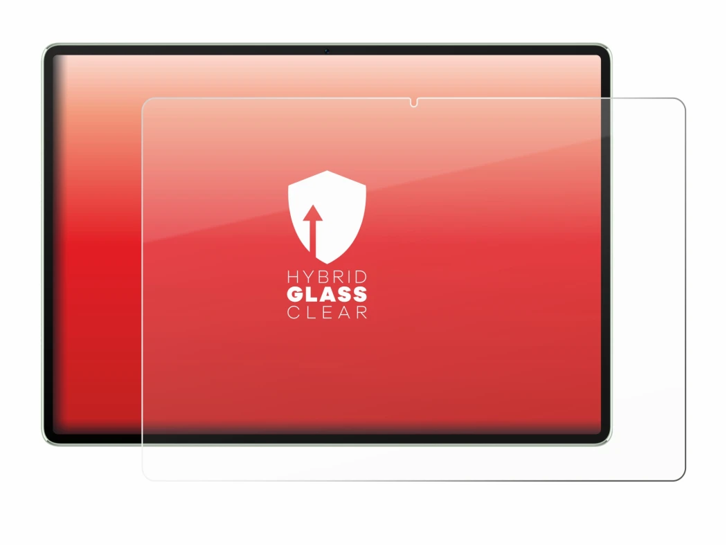 Immagine del dispositivo Huawei MatePad 12 X 2024 con un'ampia varietà di protezioni per lo schermo.