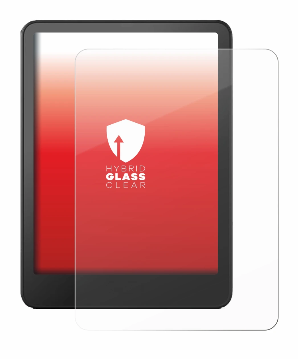 Immagine del dispositivo Amazon Kindle Paperwhite 2024 (12. Gen.) con un'ampia varietà di protezioni per lo schermo.