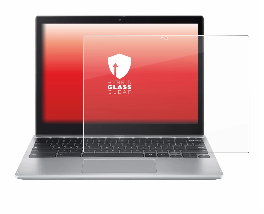 Immagine del dispositivo Acer Chromebook Spin 312 con un'ampia varietà di protezioni per lo schermo.