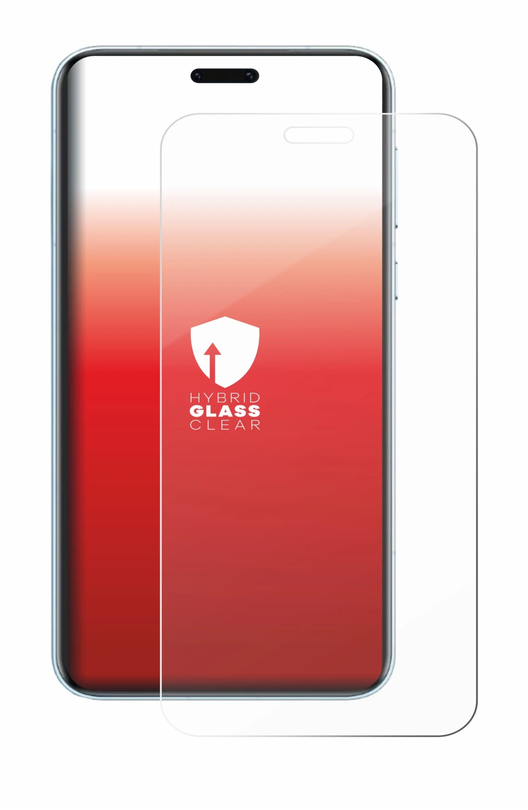 Immagine del dispositivo Honor Magic 7 RSR Porsche Design con un'ampia varietà di protezioni per lo schermo.