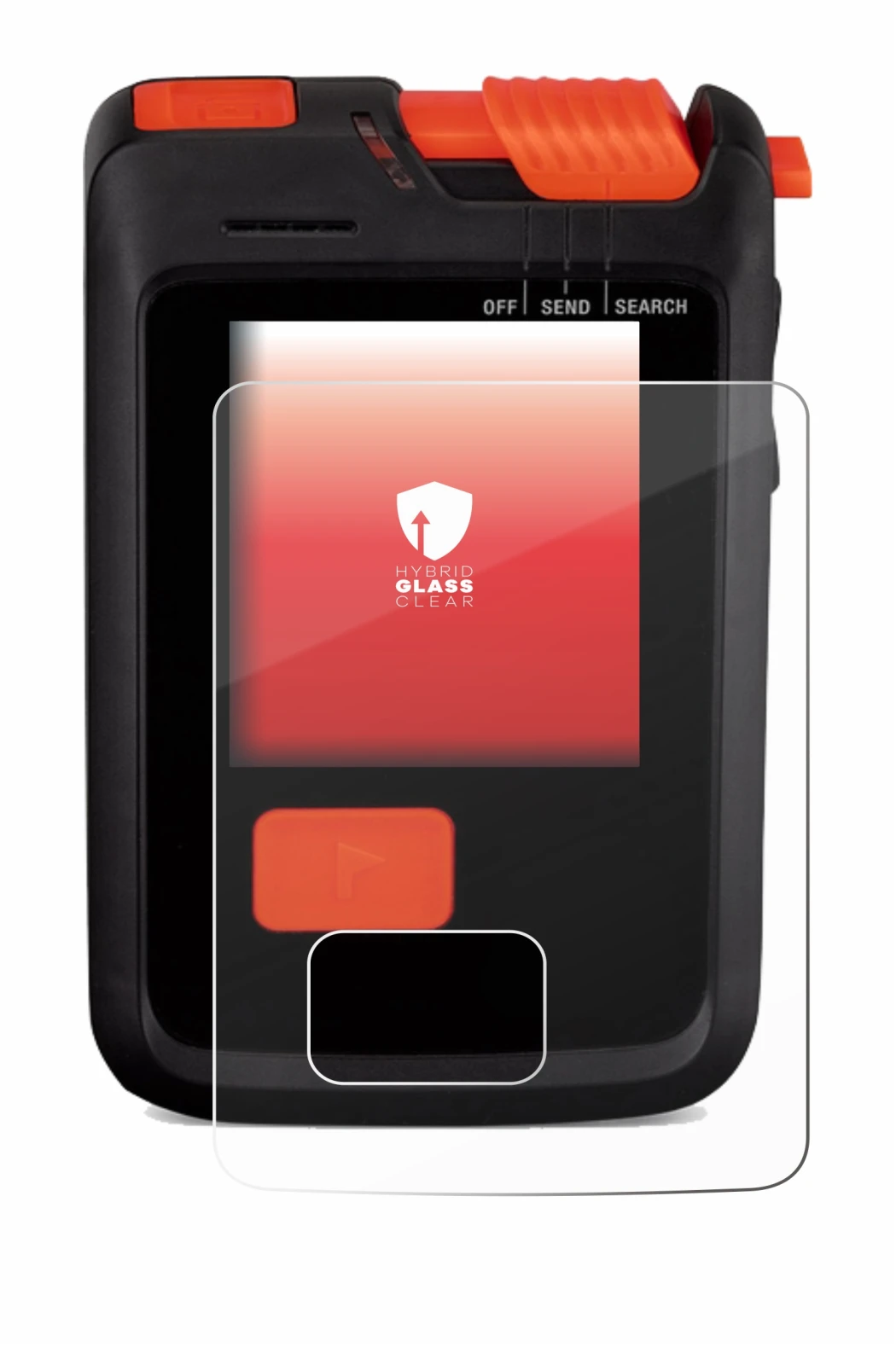 Immagine del dispositivo Mammut Barryvox S2 con un'ampia varietà di protezioni per lo schermo.