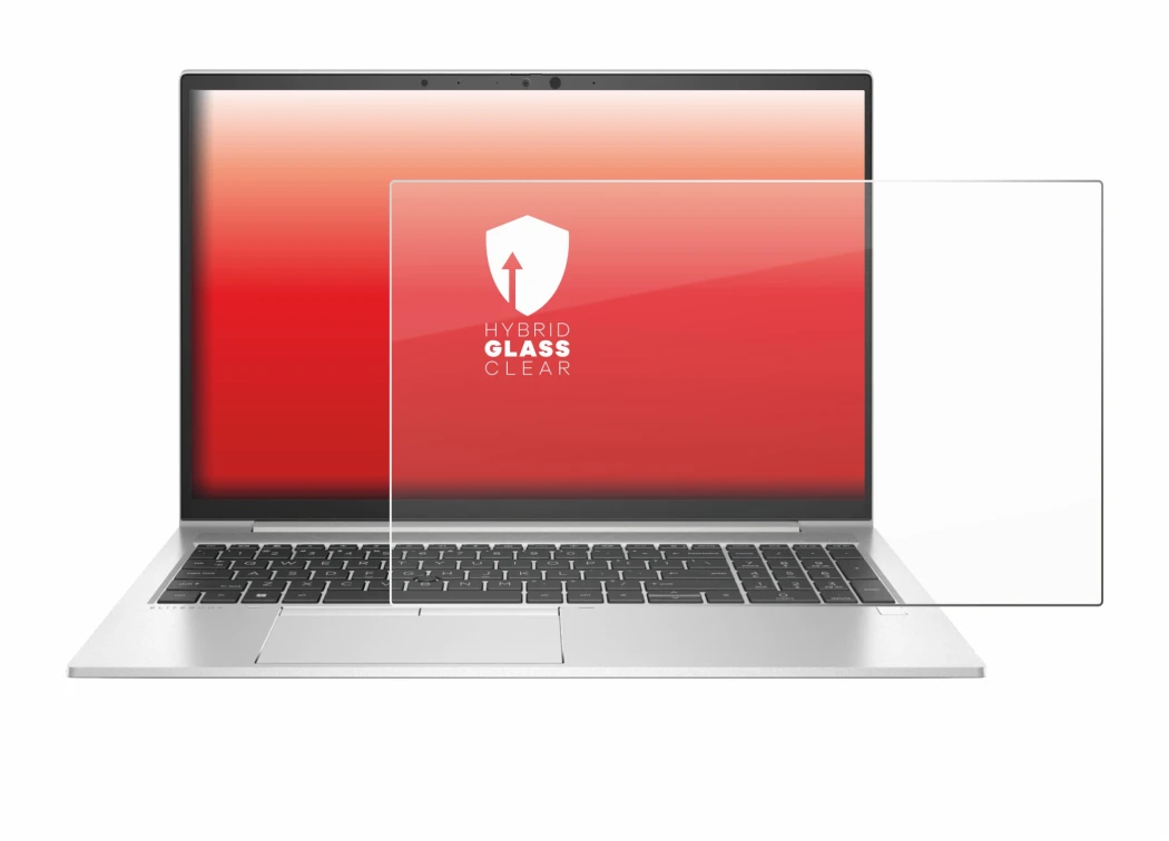 Immagine del dispositivo HP EliteBook 855 G8 con un'ampia varietà di protezioni per lo schermo.