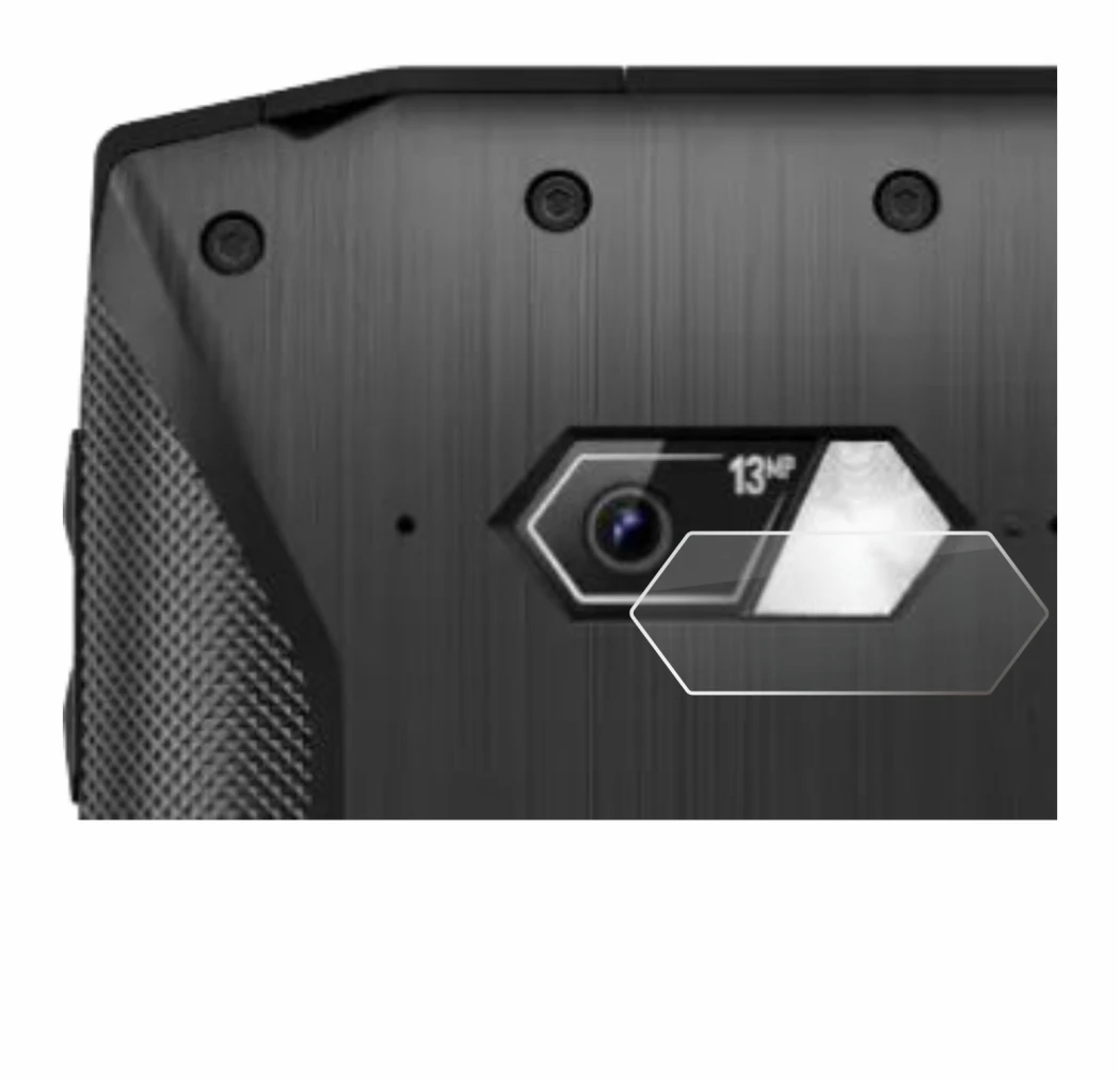 Immagine del dispositivo Crosscall Core-M5 (SOLO Fotocamera) con un'ampia varietà di protezioni per lo schermo.