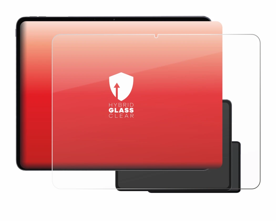 Immagine del dispositivo OnePlus Pad 3 con un'ampia varietà di protezioni per lo schermo.