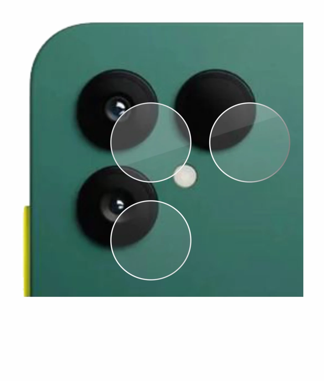 Immagine del dispositivo Fairphone 6 (SOLO Camera) con un'ampia varietà di protezioni per lo schermo.