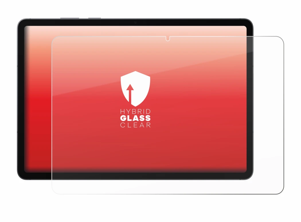 Immagine del dispositivo Samsung Galaxy Tab S11 con un'ampia varietà di protezioni per lo schermo.