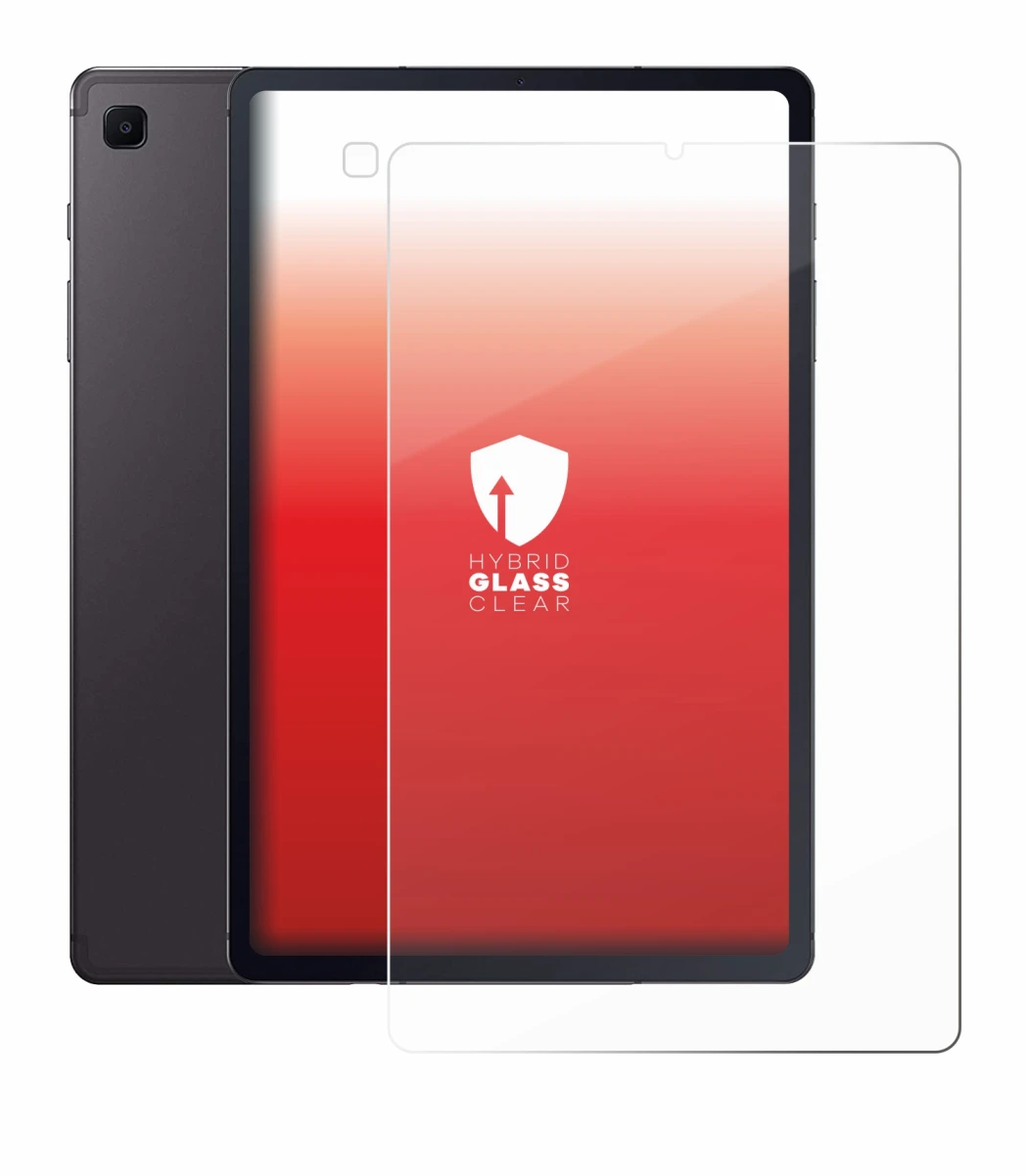 Immagine del dispositivo Samsung Galaxy Tab S6 Lite 2020 (Fronte+Fotocamera) con un'ampia varietà di protezioni per lo schermo