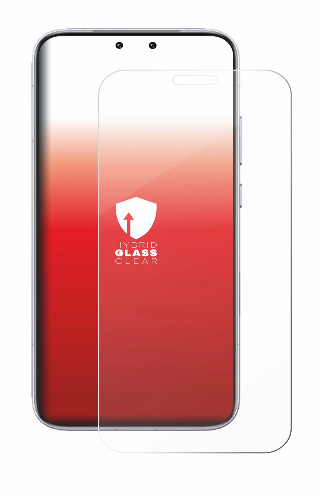 Immagine del dispositivo Honor Magic 8 RSR Porsche Design con un'ampia varietà di protezioni per lo schermo.