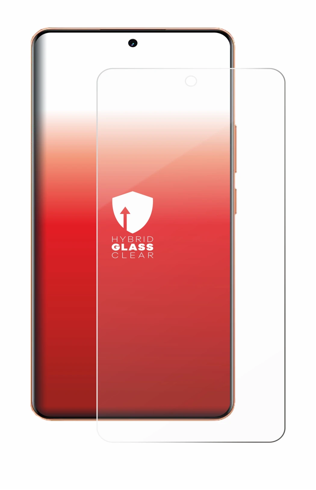 Immagine del dispositivo realme P4 Pro 5G con un'ampia varietà di protezioni per lo schermo.