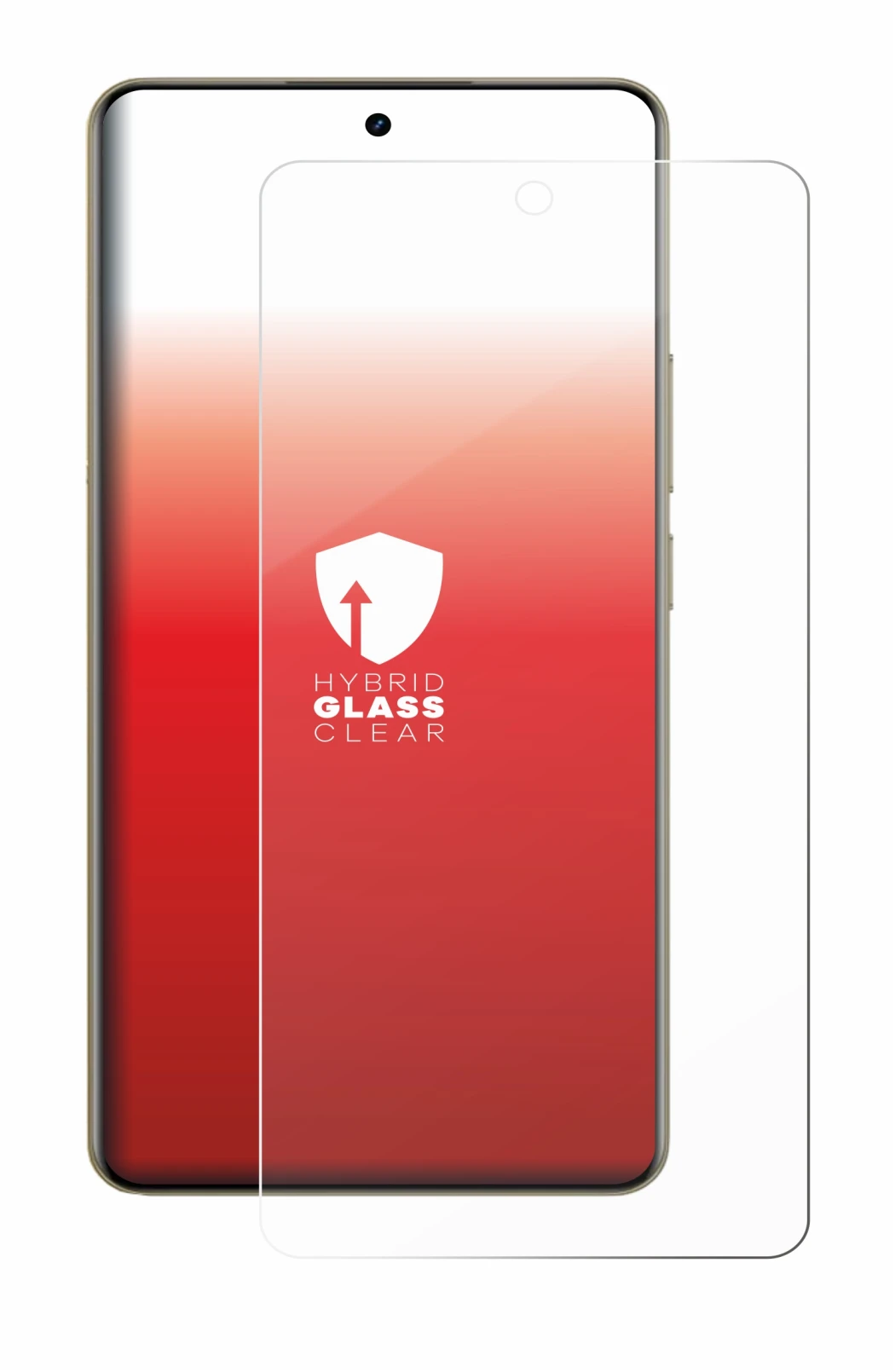 Immagine del dispositivo realme 16 con un'ampia varietà di protezioni per lo schermo.