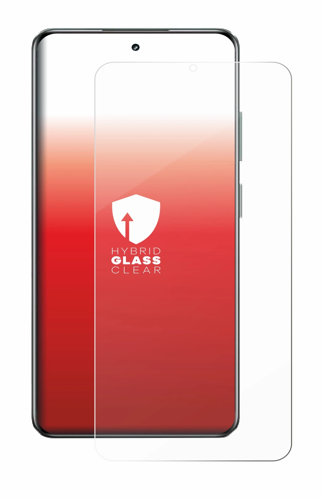 Immagine del dispositivo realme C63 5G con un'ampia varietà di protezioni per lo schermo.