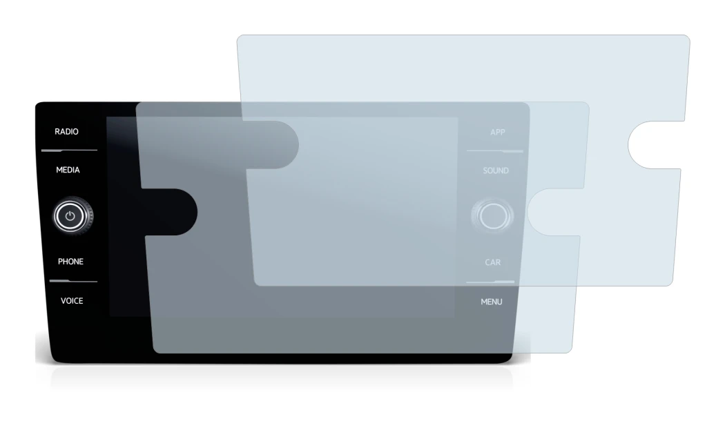 Immagine del dispositivo Oppo Reno 2 con un'ampia varietà di protezioni per lo schermo.