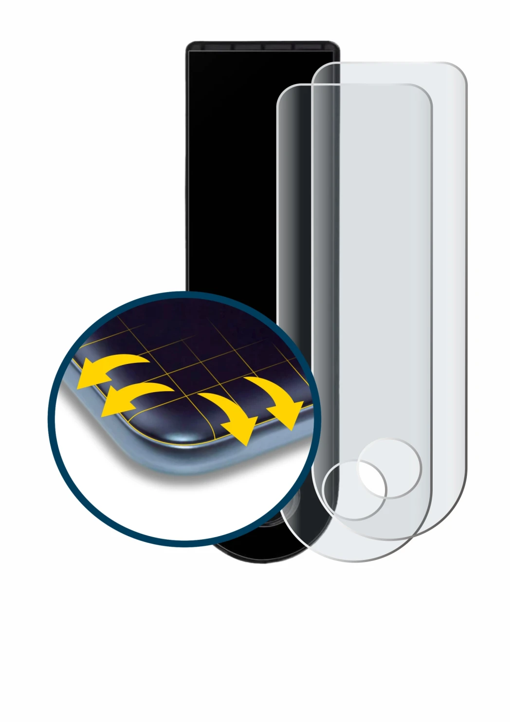 Immagine del dispositivo Xiaomi Electric Scooter 5 Max con un'ampia varietà di protezioni per lo schermo.