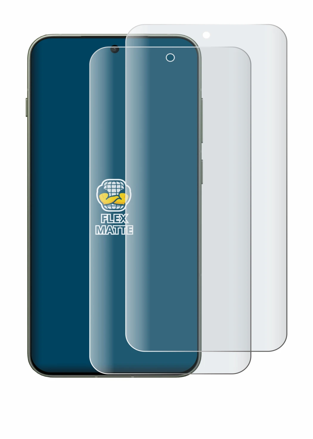 Immagine del dispositivo OnePlus 13s con un'ampia varietà di protezioni per lo schermo.