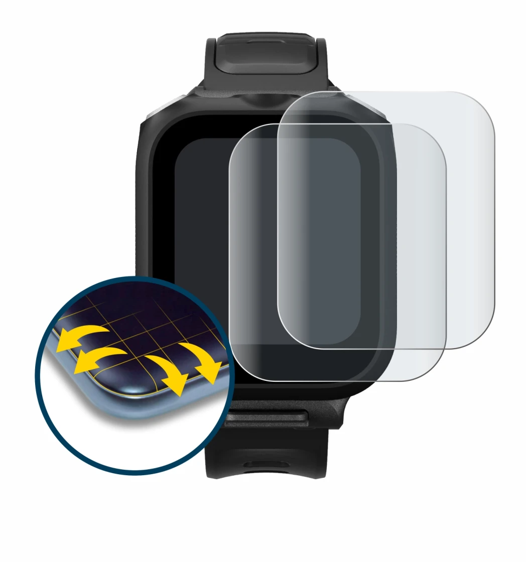 Immagine del dispositivo Insta360 GPS preview remote Built-In Mic con un'ampia varietà di protezioni per lo schermo.