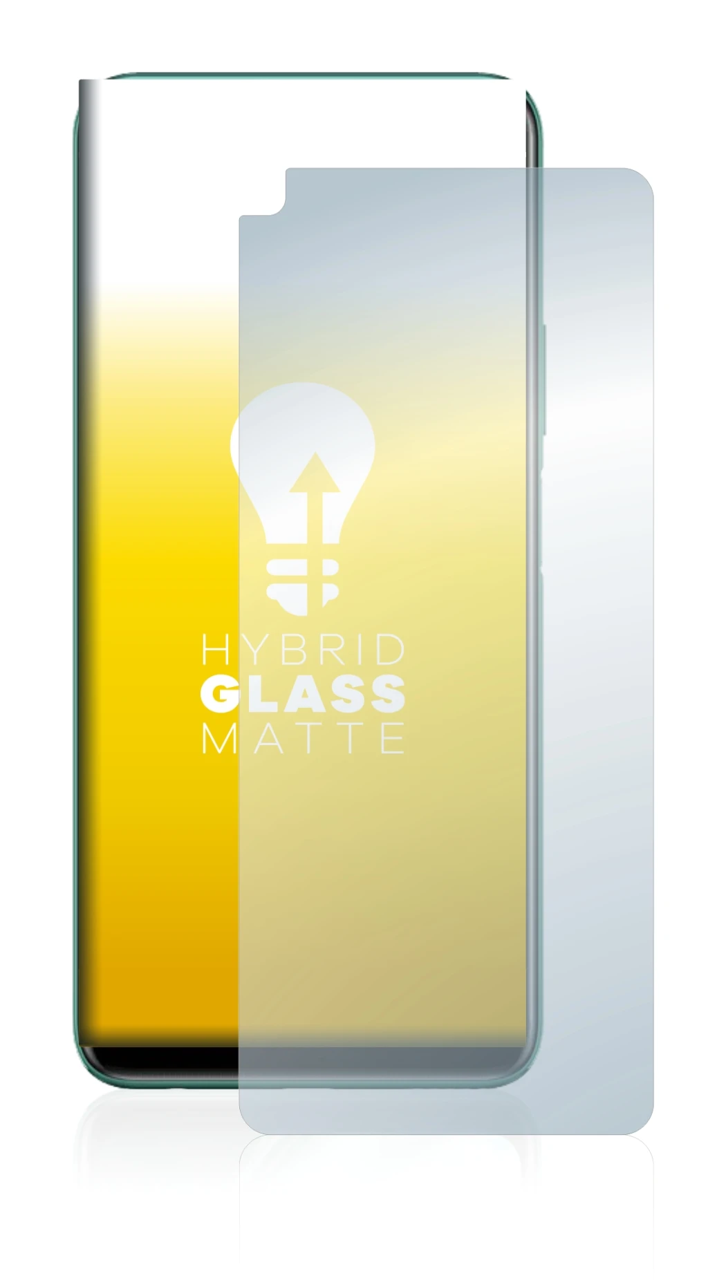 Immagine del dispositivo Huawei P40 lite 5G con un'ampia varietà di protezioni per lo schermo.