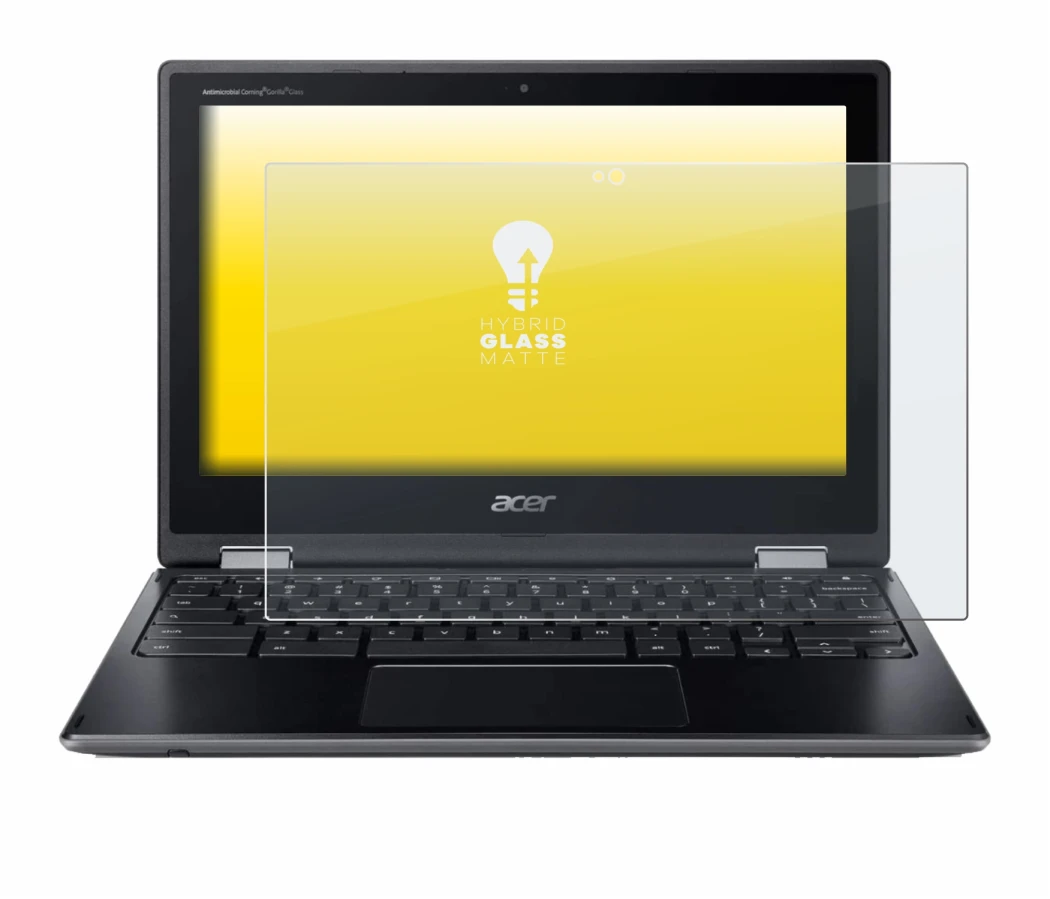 Immagine del dispositivo Acer Chromebook Spin 511 R752TN-C5P0 con un'ampia varietà di protezioni per lo schermo.