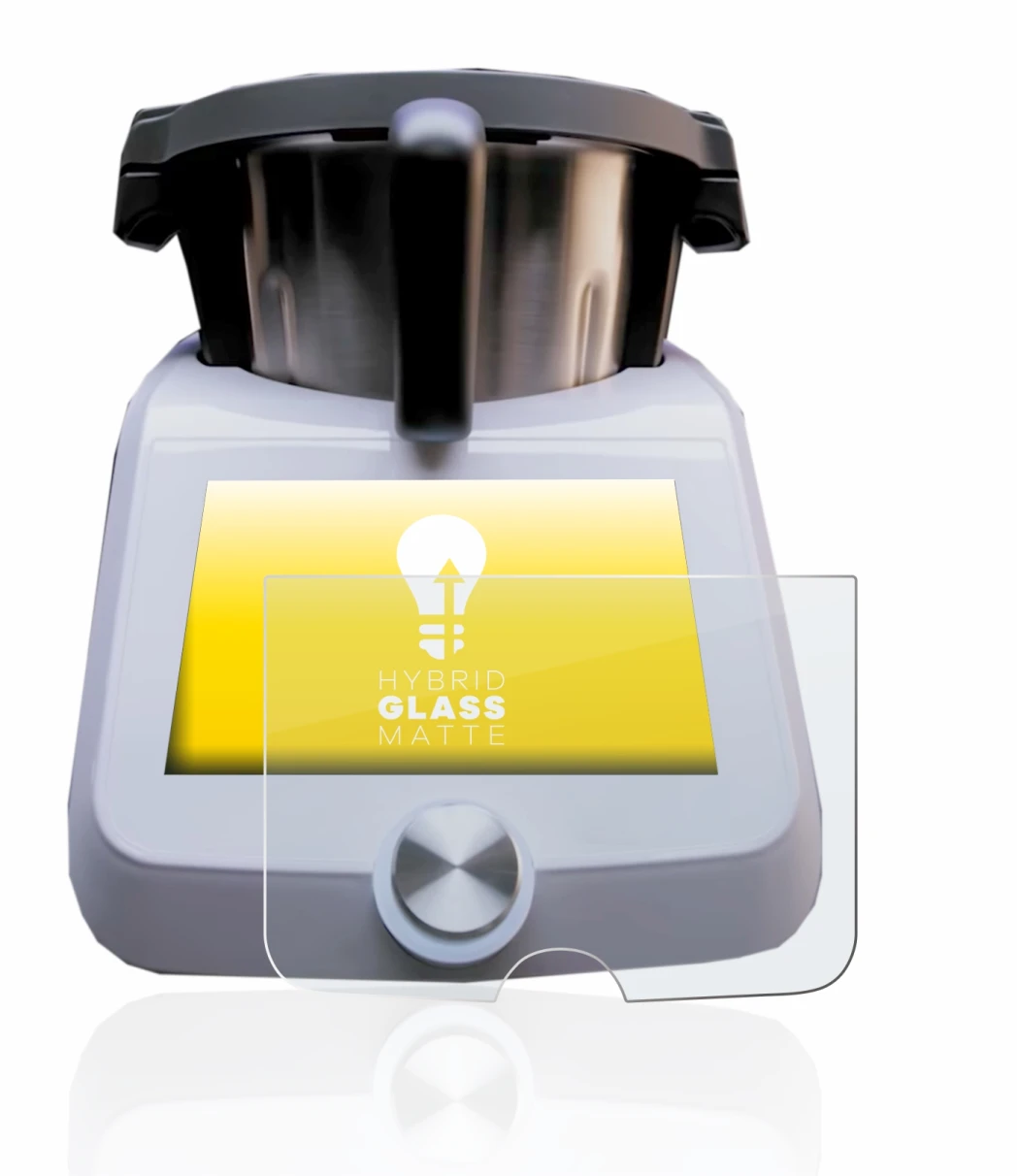 Immagine del dispositivo SilverCrest Monsieur Cuisine Smart con un'ampia varietà di protezioni per lo schermo.