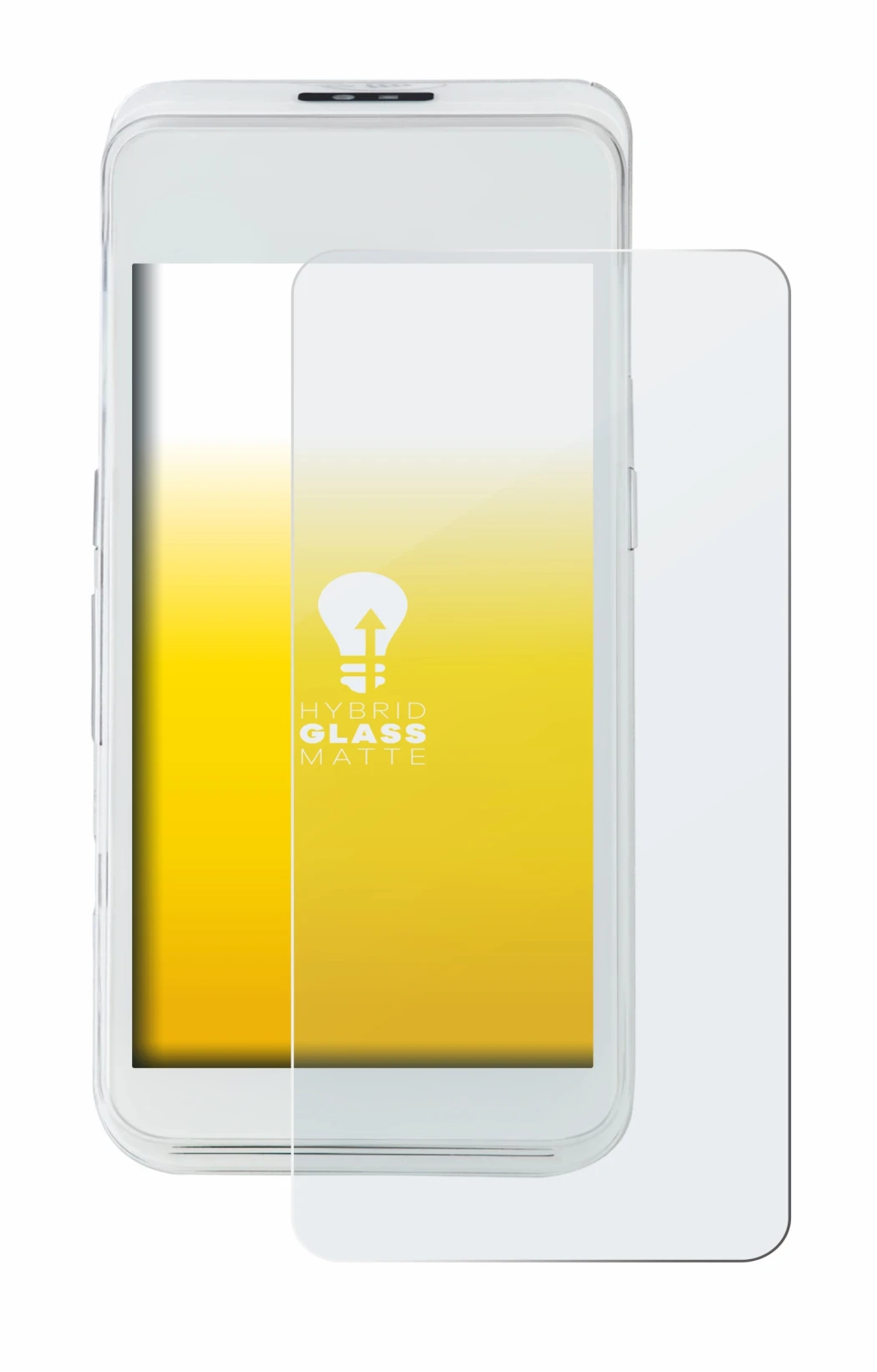 Immagine del dispositivo Pax A920 Pro con un'ampia varietà di protezioni per lo schermo.