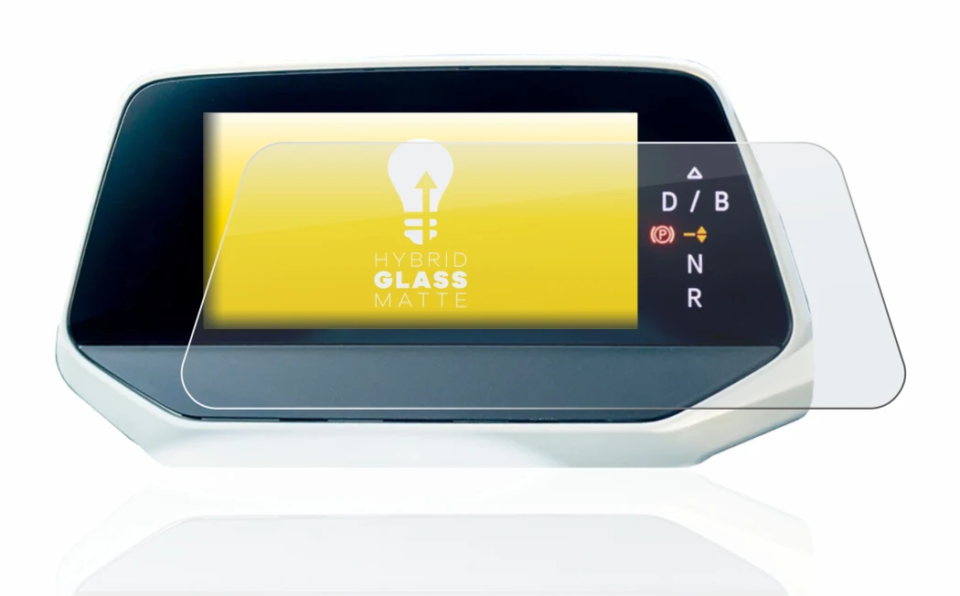 Immagine del dispositivo Volkswagen ID.5 Digitalcockpit con un'ampia varietà di protezioni per lo schermo.