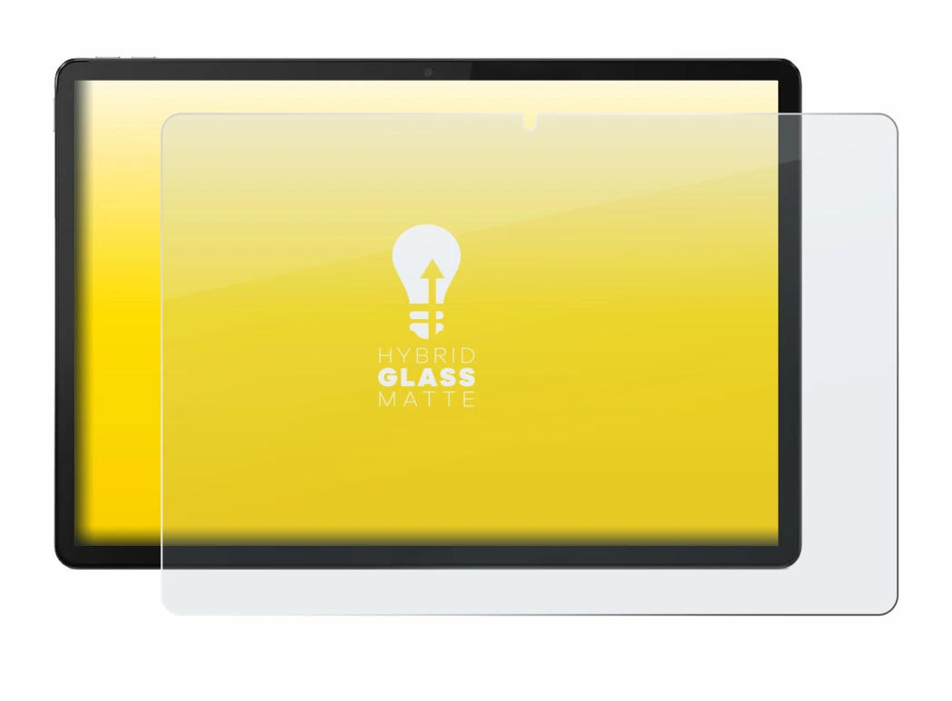 Immagine del dispositivo Lenovo Tab P12 2023 con un'ampia varietà di protezioni per lo schermo.