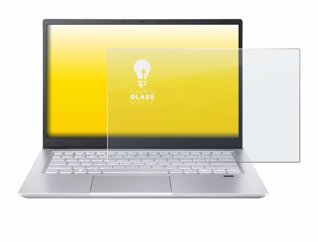 Immagine del dispositivo Acer Swift X 14 SFX14-72G Non-Touch con un'ampia varietà di protezioni per lo schermo.