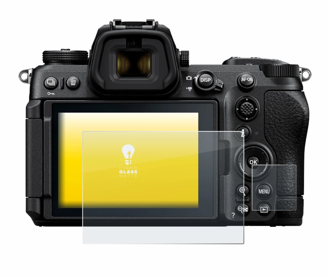 Immagine del dispositivo Nikon Z6 III con un'ampia varietà di protezioni per lo schermo.