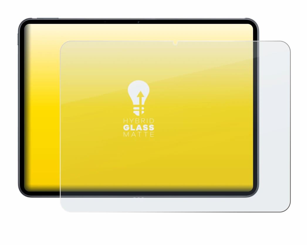 Immagine del dispositivo OnePlus Pad 2 con un'ampia varietà di protezioni per lo schermo.