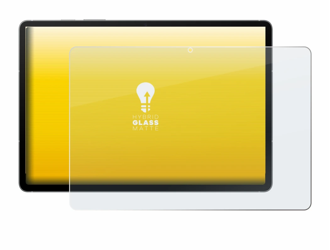 Immagine del dispositivo Samsung Galaxy Tab S10 FE WiFi con un'ampia varietà di protezioni per lo schermo.