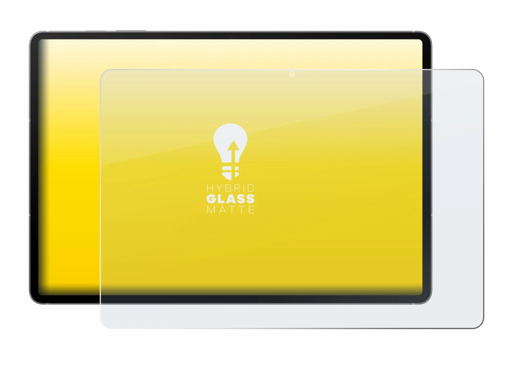 Immagine del dispositivo Samsung Galaxy Tab S10 FE+ 5G con un'ampia varietà di protezioni per lo schermo.