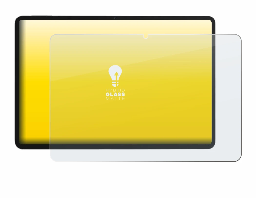 Immagine del dispositivo Honor Pad 10 con un'ampia varietà di protezioni per lo schermo.