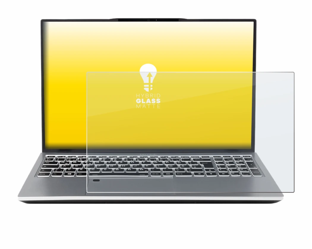 Immagine del dispositivo terra Mobile 1551R i7 1355U W11P con un'ampia varietà di protezioni per lo schermo.