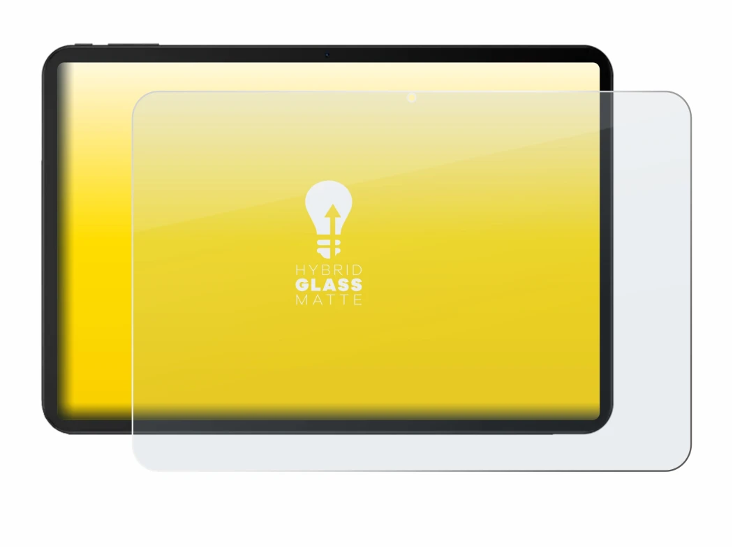 Immagine del dispositivo Doogee Tab G6 Max con un'ampia varietà di protezioni per lo schermo.