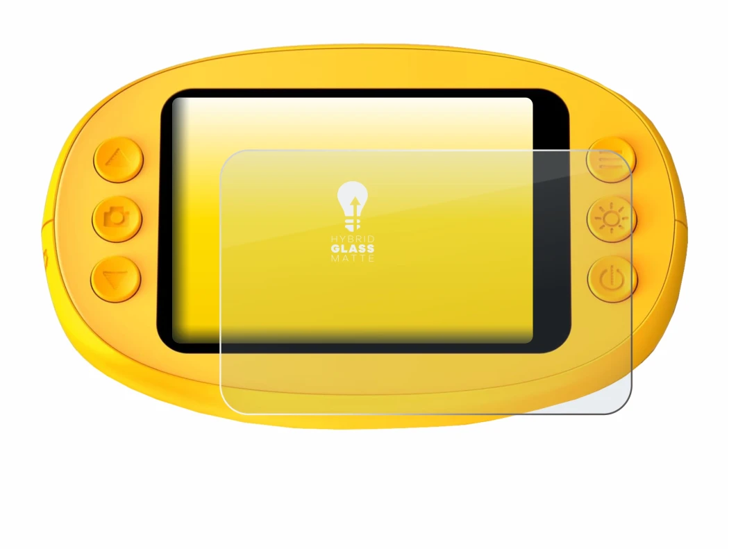 Immagine del dispositivo Ashfly inskam 382 con un'ampia varietà di protezioni per lo schermo.