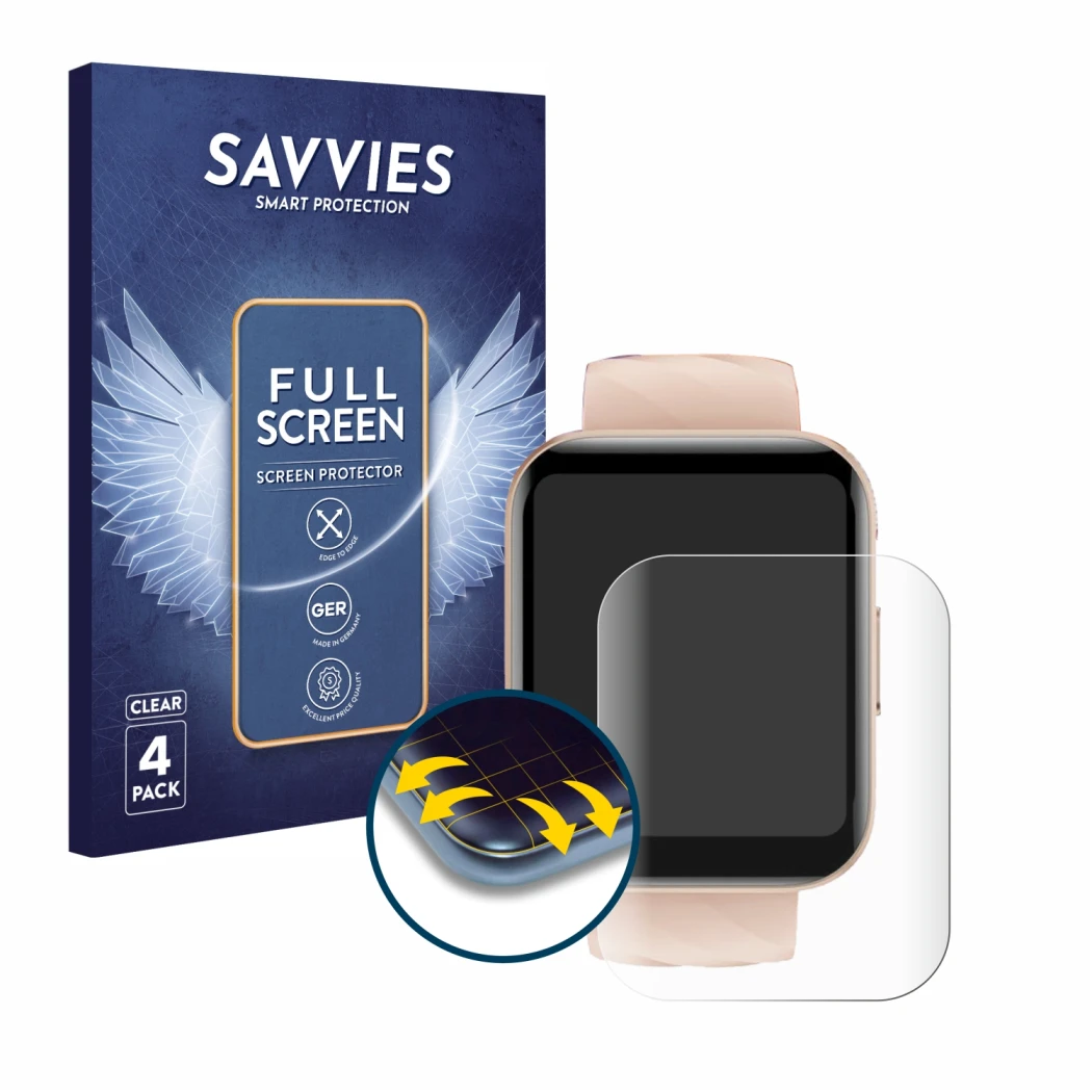 Parte frontale di una confezione del prodotto con il logo del marchio Savvies. Accanto è raffigurato il dispositivo RUIMEN D1 