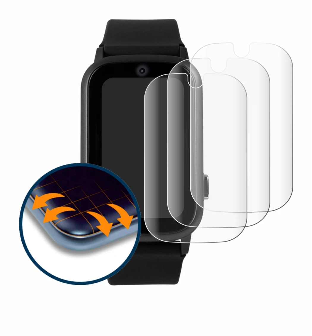 Immagine del dispositivo One2Track Connect UP con un'ampia varietà di protezioni per lo schermo.